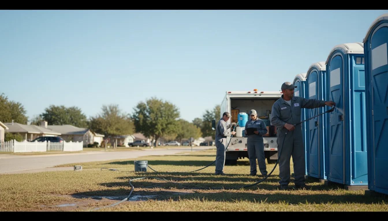Long-Term Portable Toilet Rental in Sulligent, AL near me